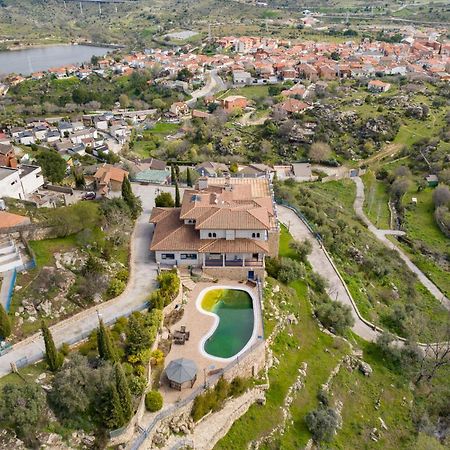 Willa Mansion Con Jacuzzi A 40 Grados, Gran Piscina Y Padel El Tiemblo Zewnętrze zdjęcie