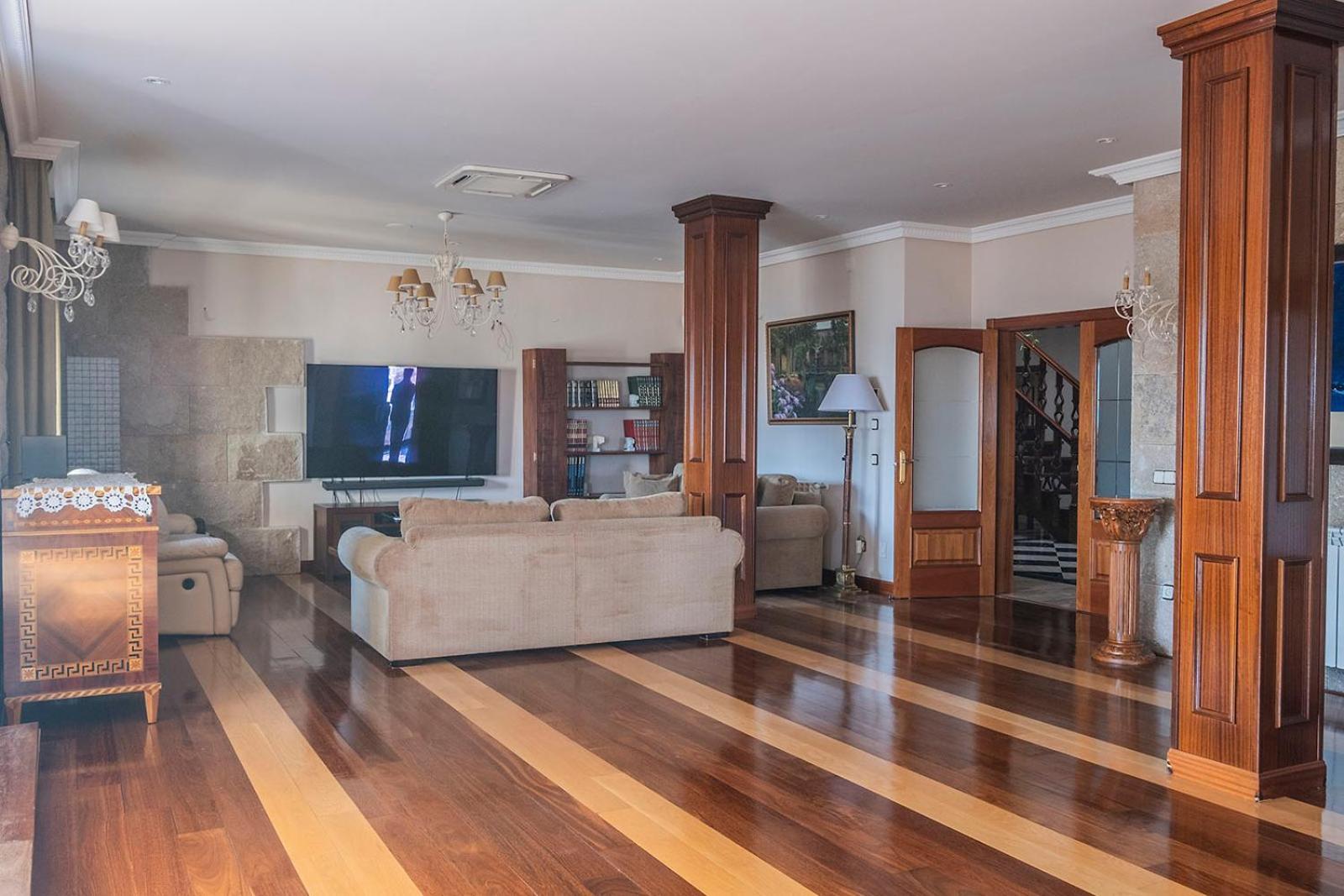 Willa Mansion Con Jacuzzi A 40 Grados, Gran Piscina Y Padel El Tiemblo Zewnętrze zdjęcie
