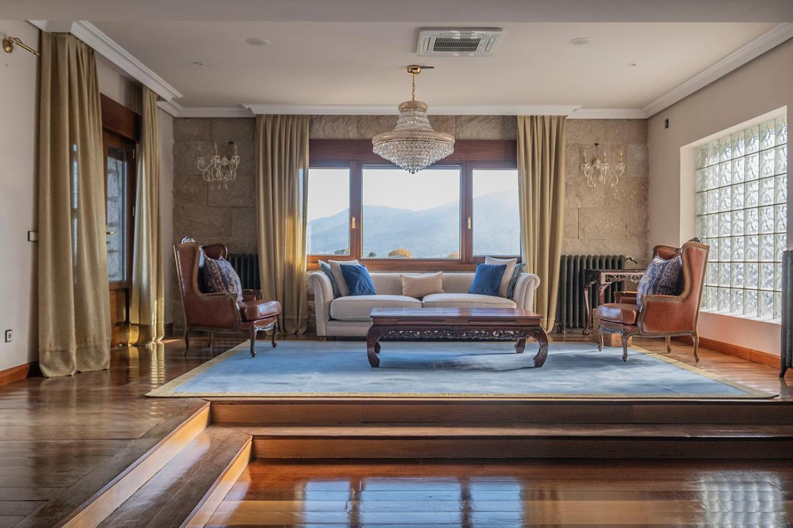 Willa Mansion Con Jacuzzi A 40 Grados, Gran Piscina Y Padel El Tiemblo Zewnętrze zdjęcie